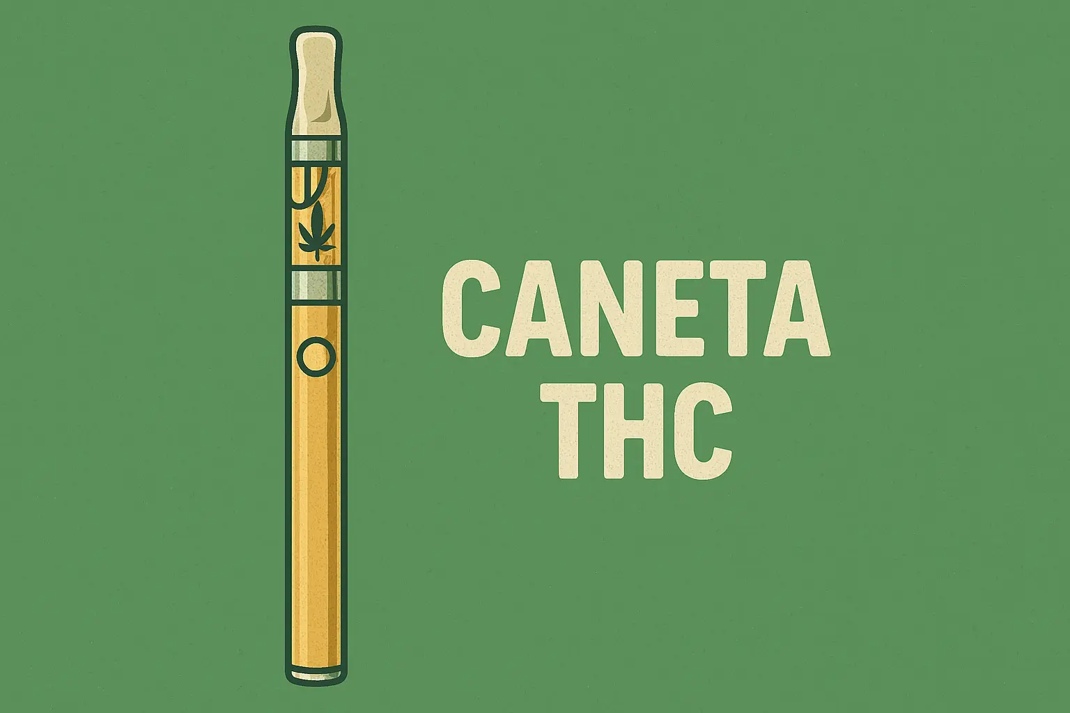 Como fumar na caneta de THC? 1 caneta de THC Como fumar na caneta de THC