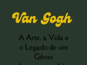 Artist of the Week Vincent Van Gogh Infographic in Green and Yellow Illustrative Style