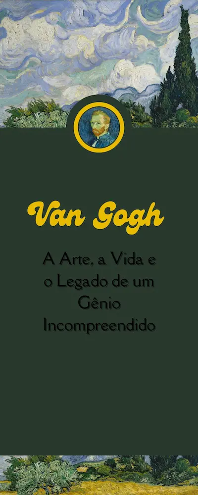Van Gogh: A Arte, a Vida e o Legado de um Gênio Incompreendido 1 Artist of the Week Vincent Van Gogh Infographic in Green and Yellow Illustrative Style
