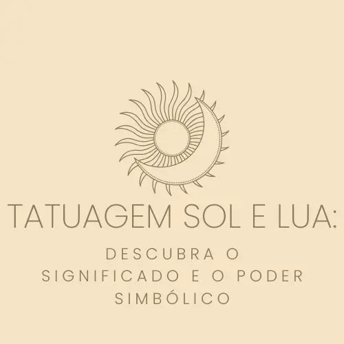 Tatuagem Sol e Lua: Descubra o Significado e o Poder Simbólico 1 Brown and Pink Bohemian Sun Moon Fashion Logo Design
