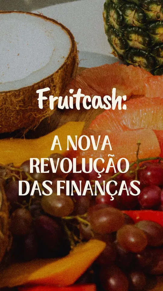 Calor pede uma fruta com foto moderno branco para story do instagram