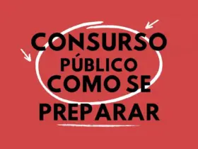 Capa para Ebook Concurso Vestibular Tipografico Colorido Vermelho Branco 1