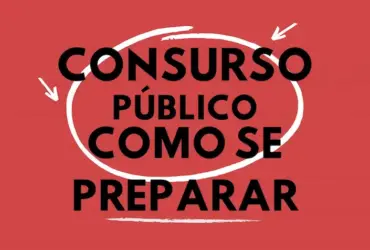 Capa para Ebook Concurso Vestibular Tipografico Colorido Vermelho Branco 1