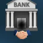 Dia do bancario comemorativo azul bege elegante story do instagram