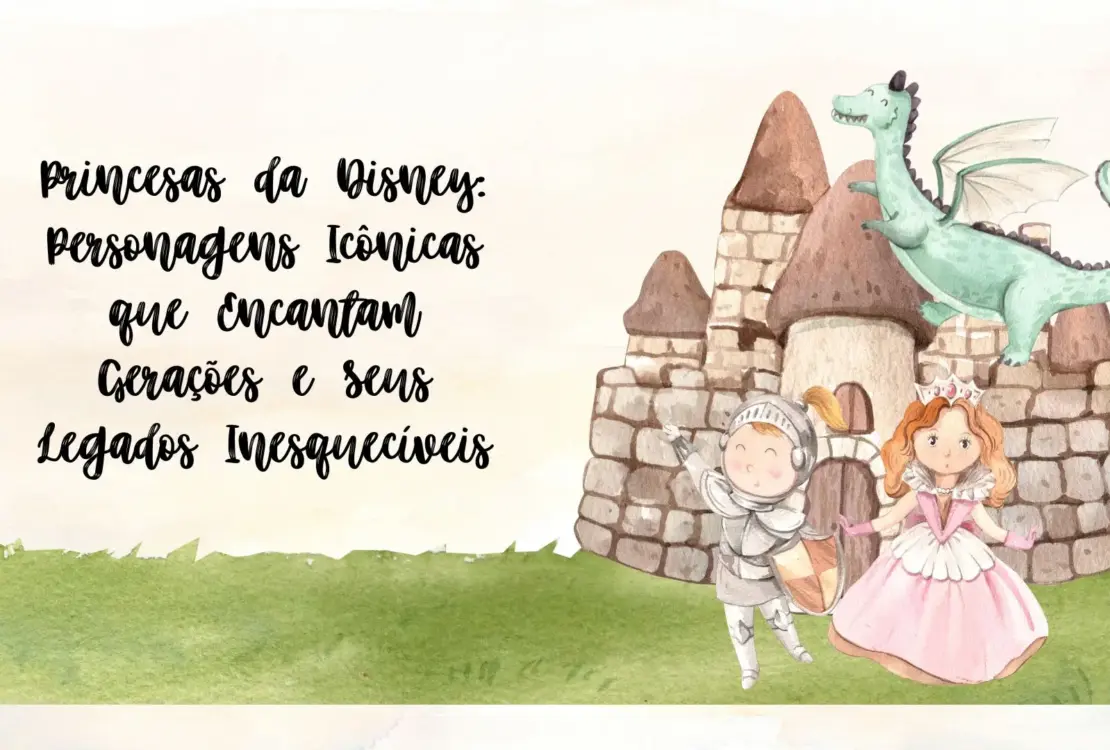 Fairy Tale Education Presentation In Nature Watercolor Style