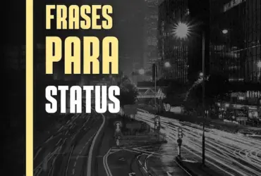 Instagram Story frase simples amarelo e branco