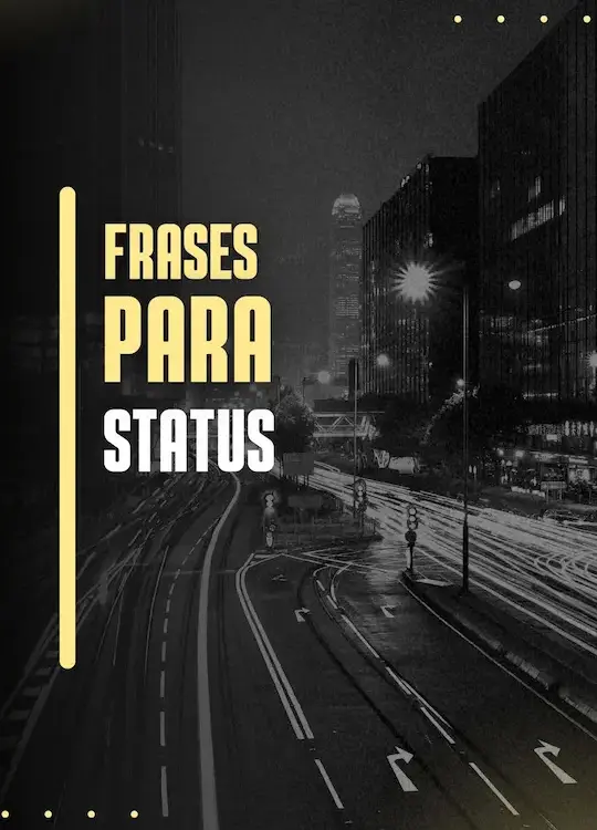 Instagram Story frase simples amarelo e branco