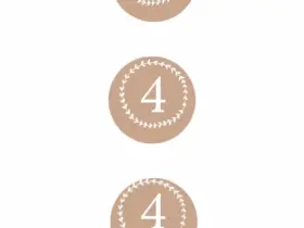 Neutral Simple Advent Christmas Calendar Document