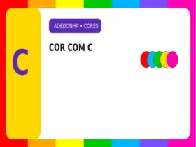 Cor com C: Nomes de Cores com a Letra C para Adedonha