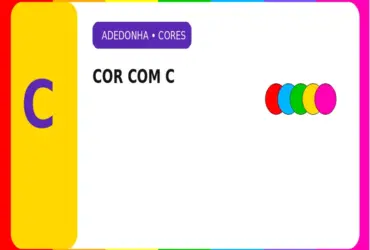 Cor com C: Nomes de Cores com a Letra C para Adedonha