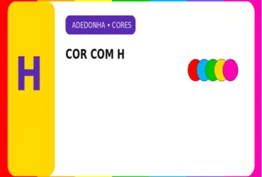 Cor com H: Cores com a Letra H para Ganhar na Adedonha