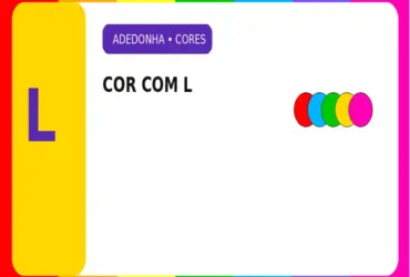 Cor com L: Cores com a Letra L para o Jogo Stop