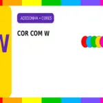 Cor com W: Cores com a Letra W para o Jogo Stop