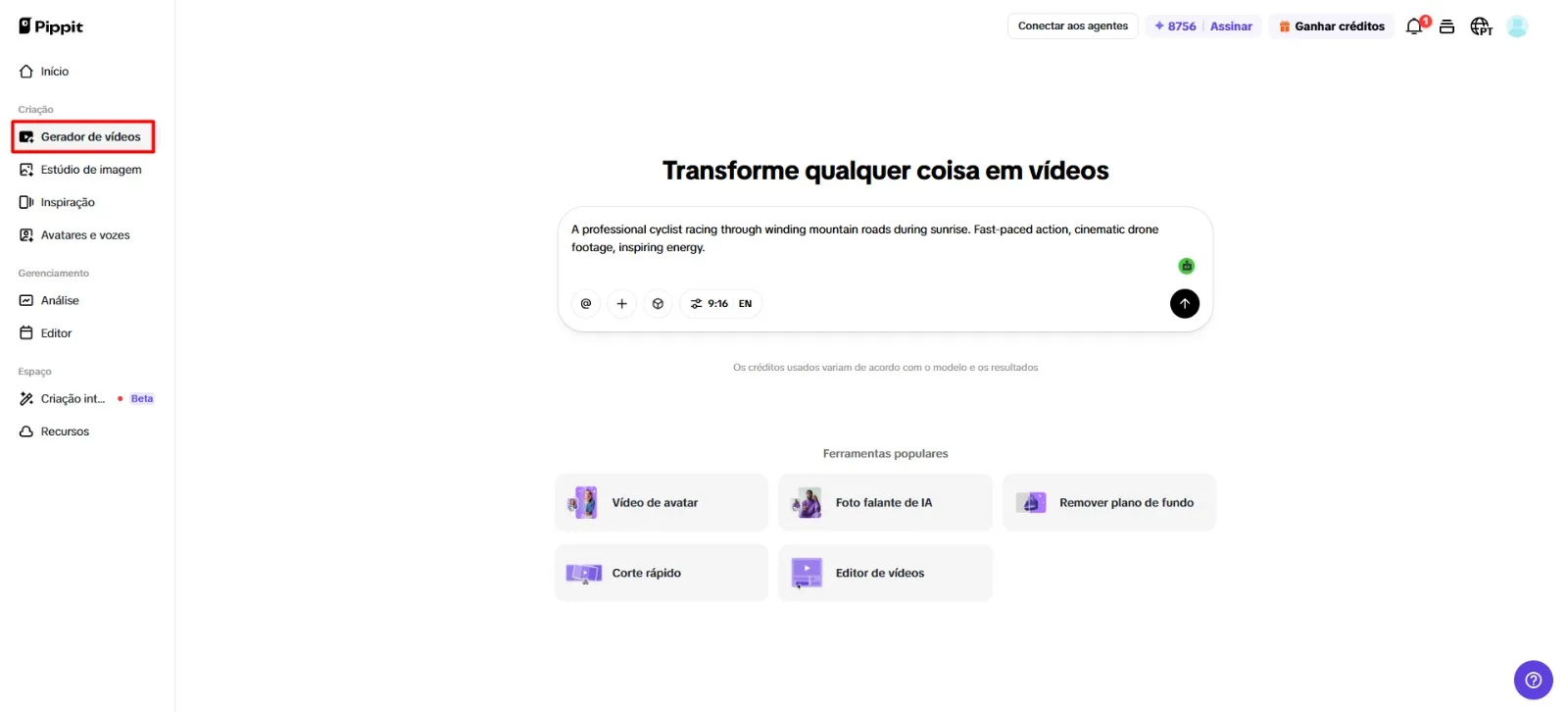 Crie vídeos virais no estilo meme a partir de tópicos em alta com IA o Gerador de Vídeo 6 fd2db7dd 632d 4f0c ab1c 07df088c785d
