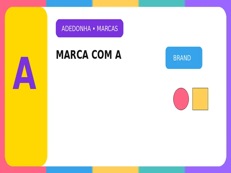 Marca com A: Lista Completa de Marcas com a Letra A para Adedonha e Stop
