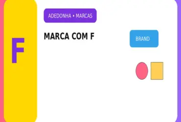 Marca com F: Marcas com a Letra F para Adedonha e Stop