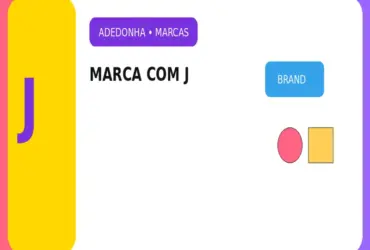 Marca com J: Nomes de Marcas com a Letra J para Stop e Adedonha