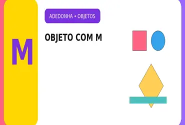 Objeto com M: Mais de 40 Objetos com a Letra M para Adedonha