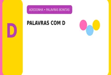 Palavras Bonitas com D: Lista Completa para Ganhar no Jogo Stop