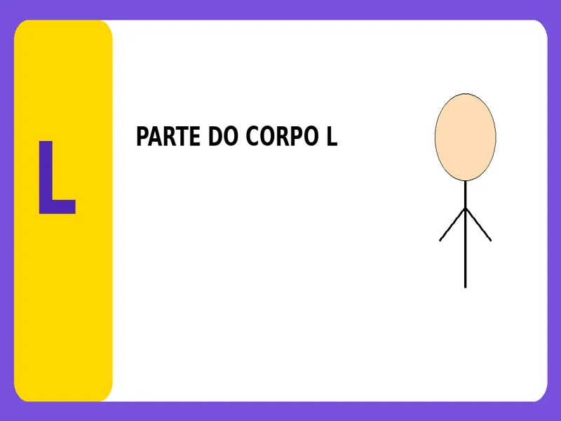 Parte do Corpo com L: Lista de Partes do Corpo com a Letra L 1 Parte do Corpo com L: Lista de Partes do Corpo com a Letra L
