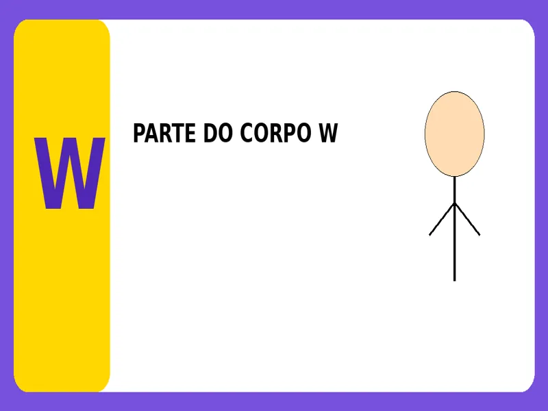 Parte do Corpo com W: Existem Partes do Corpo com a Letra W? Confira