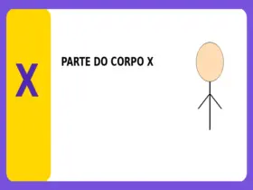 Parte do Corpo com X: Partes do Corpo com a Letra X para Adedonha