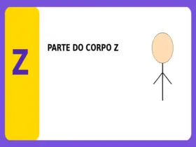 Parte do Corpo com Z: Lista de Partes do Corpo com a Letra Z para Stop