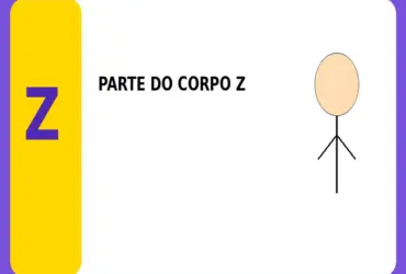 Parte do Corpo com Z: Lista de Partes do Corpo com a Letra Z para Stop