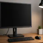 Monitor acende a luz mas não dá imagem