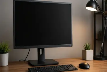 Monitor acende a luz mas não dá imagem