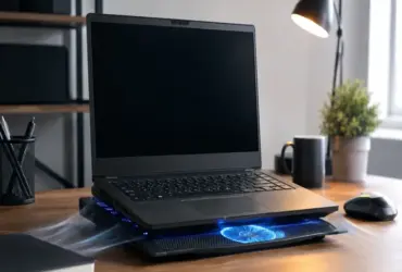 Notebook liga o cooler mas não inicia